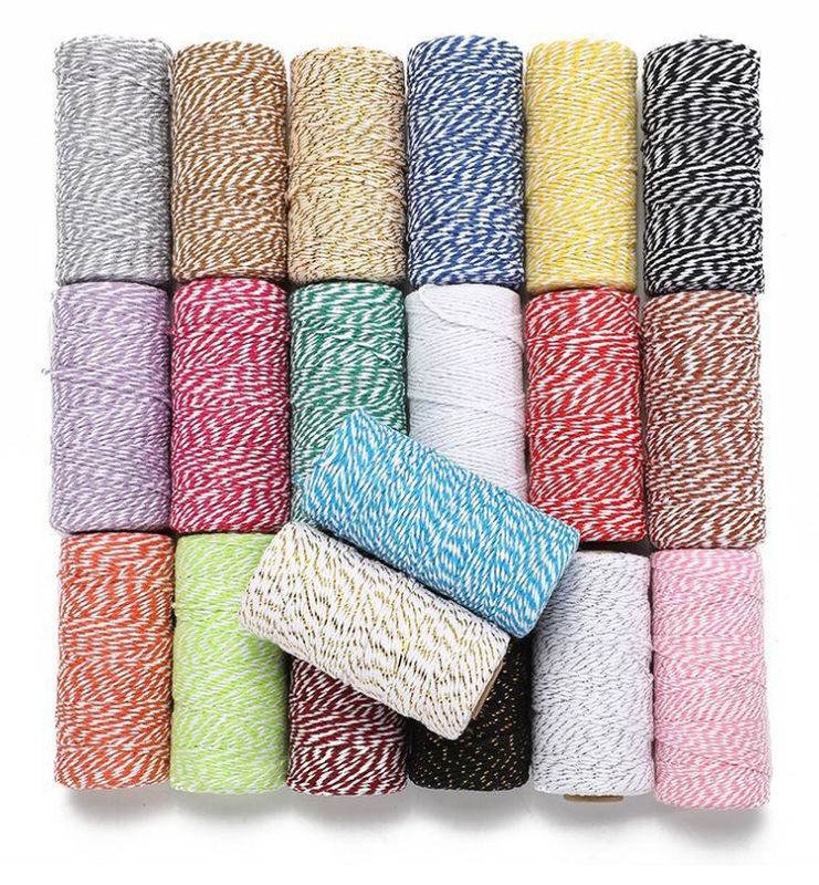 Twisted Cord Invisible Knot Yarn Breathable Lightweight Practical